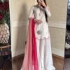Đěsigner Party Wear Look Pur Natural Crep Sillk Top & Plazzo With Dupatta set