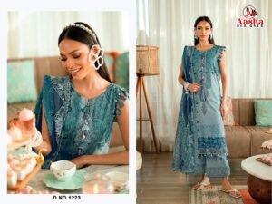 pure cotton print with exclusive patch HEAVY embroidery PATCH