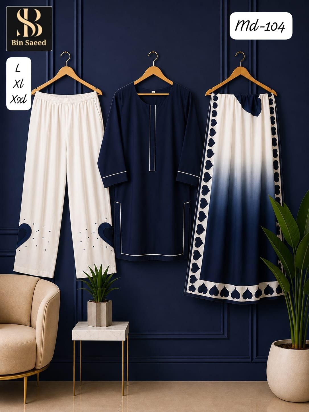 HEAVY QUALITY RAYON WITH WORK RAYON BOTTOM MASLIN DUPATTA - Image 5
