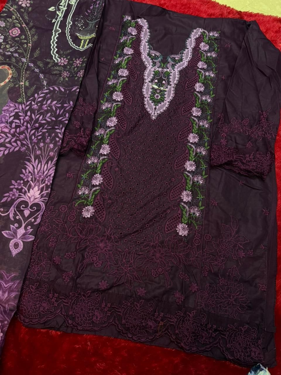 NEW COLOUR OMBRE STARLET LAWN COLLECTION - Image 4