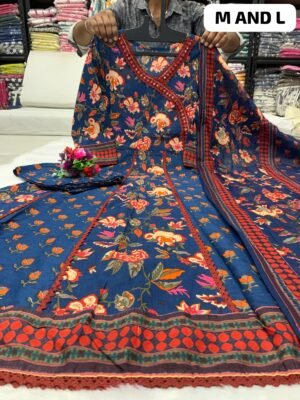 Alternative view of Look straight out of a dreamy movie set as  you turn around and walk in this elegant flaired suit The perfect of traditional wear 