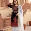NEW DESIGNER  HEAVY EMBROIDERY SEQUENCE WORK 3 PIS SUIT SET
