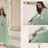 Heavy Butterfly Net With Coding Embroidery Work+ Diamond Work