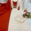 PREMIUM PEACOCK THREAD WORK KURTI SET