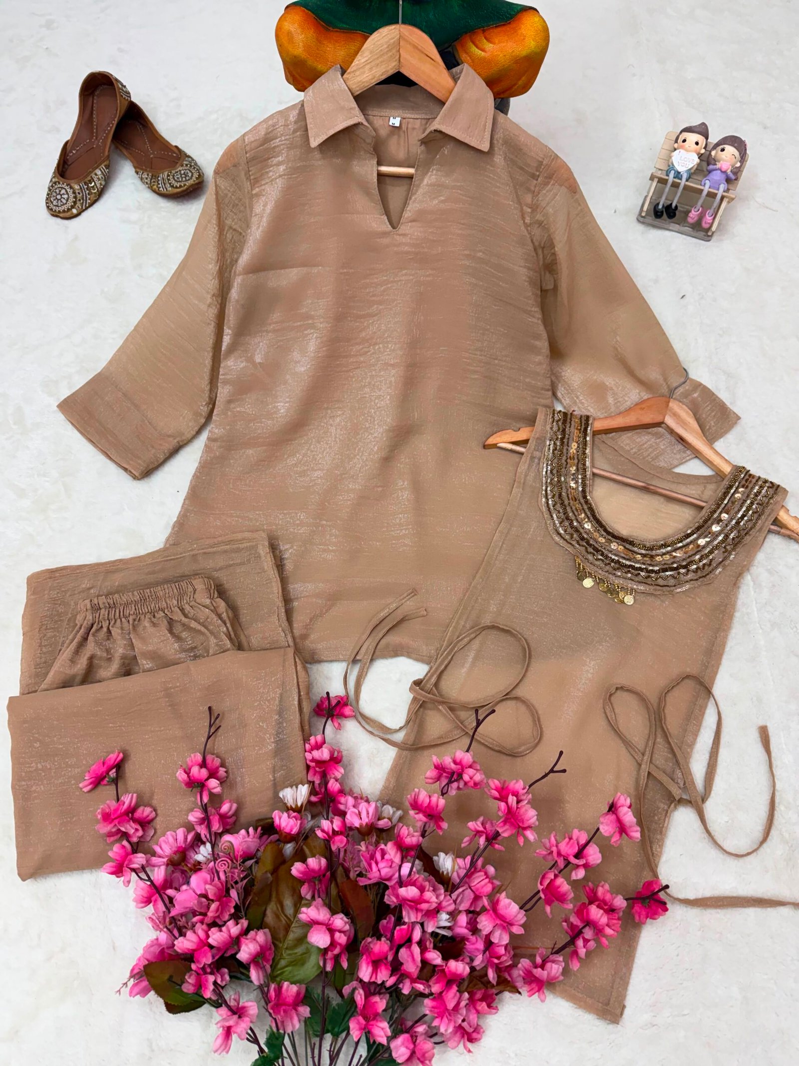Rakshabandhan Spacial MOST VIRAL OUTFITSS LAUNCHED KURTI , KOTI & PLAZZO SET - Image 4
