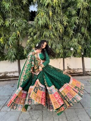 PRESENTING NEW NAVRATRI 2026 SPECIAL DESIGNER PRINTED LAHENGA CHOLI