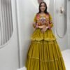 AK Creation is Launching Navratri Special Gamathi Work Lehenga choli
