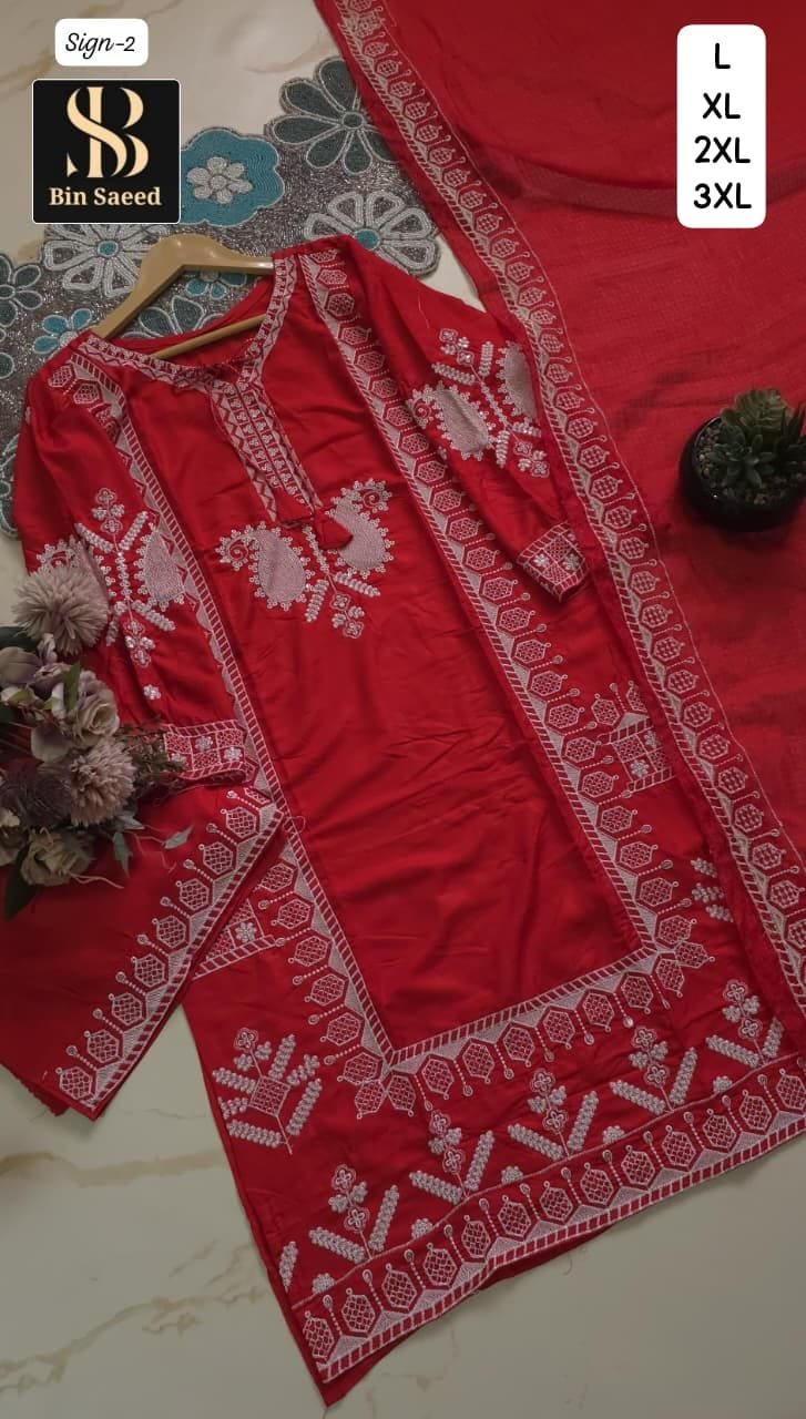BIN SAEED PRESENT NEW SERIES OF READYMADE SUITS - Image 2