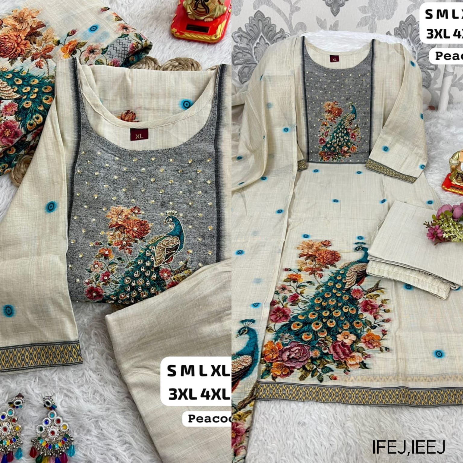 Upgrade your wardrobe with this absolutely stunning and elegant stitched salwar suit set! Perfect for casual outings, family gatherings, and festive occasions