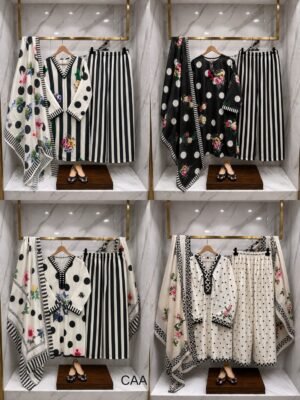 UMAR NEW COLLECTION TOP WITH PLAZO FARSHI PLAZO DUPPATA