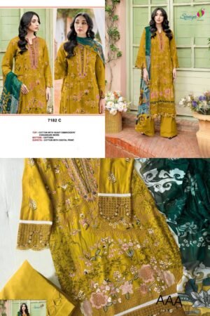 COTTON WITH CHIKANKARI EMBROIDERED