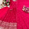 Launching New Design Trending Cinon Silk*Gwon&Pent&dupatta 