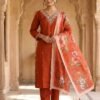 New Designers Kurti Pent Dupatta Set