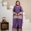 Launching New Designer Party Wear Look Top ,  Plazzo  and Dupatta