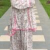 Heavy Pure Natural Crep .Fully Fancy Sleeves