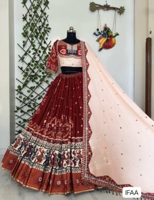 Alternative view of AK SERIES PRESENTING NEW  TRENDING NAVRATRI  SPECIAL CHANIYA CHOLI