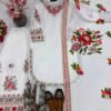 NEW DESIGNER  WEAR HEAVY EMBROIDERY THREAD WORK 3 PIS SUIT SET