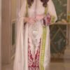 Đěsigner Party Wear Look Pur Roman Silk Top & Bottom With Dupatta set