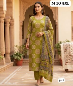 Upgrade your wardrobe with this stunning, classy, and super-comfortable daily wear Kurti! Perfect for casual outings,