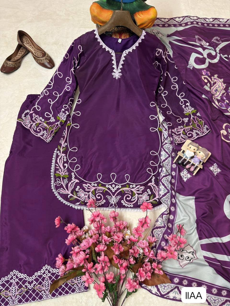 ENHANCE THE BEAUTY OF YOUR WARDROBE WITH THIS NEWLY LAUNCHED KURTI & PLAZZO SET - Image 2