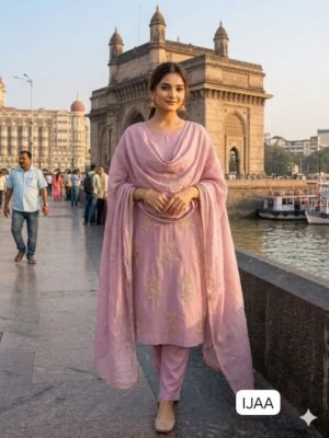 THIS SEASON, TRY OUR DESIGNER SEQUENCE EMBROIDERED WORKED TOP PANT WITH DUPATTA