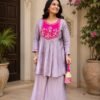 Sharara Cord Kurta Set