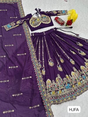 Alternative view of AK Creation is Launching New Festival Lehenga Choli