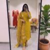 PREMIUM ROMAN SILK Fabric Kurti With Pant With Beautiful Digital PrinT Dupatta