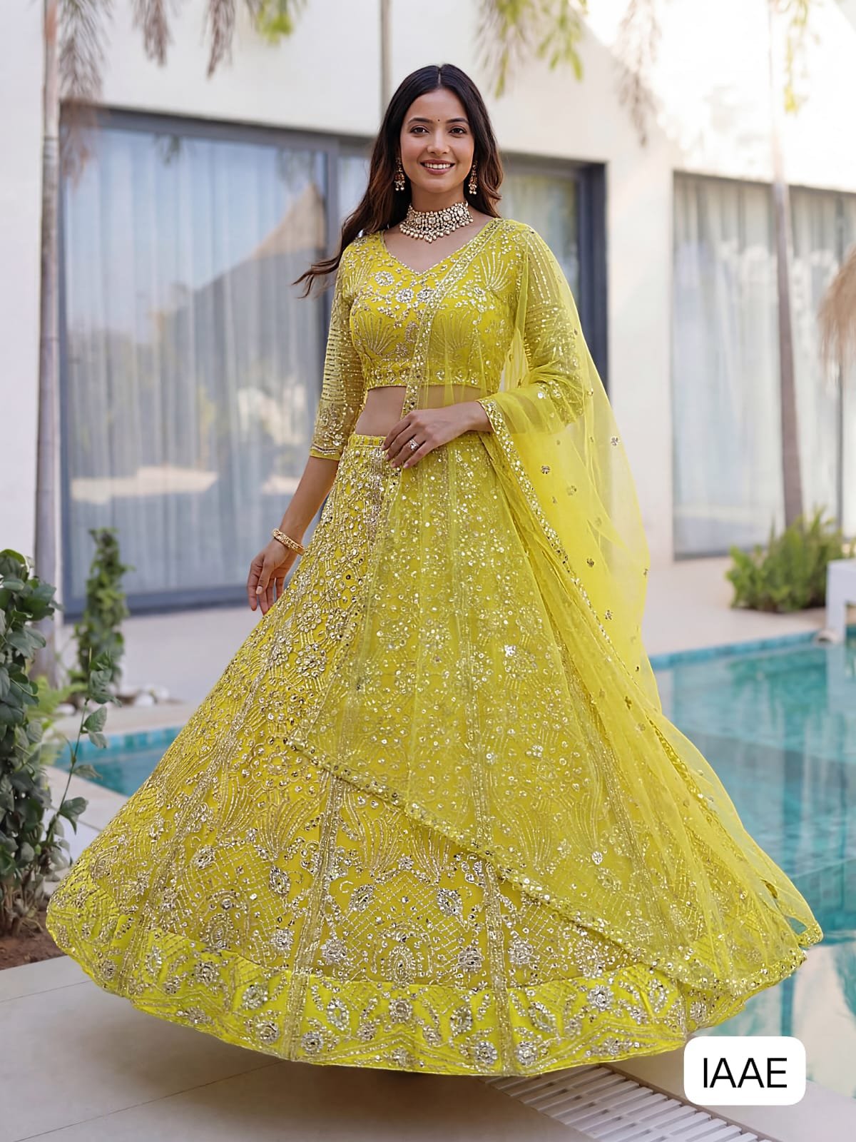 designer Lehenga Choli Royal elegance in every twirl - Image 3