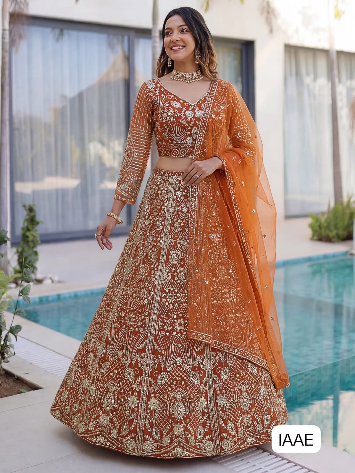 designer Lehenga Choli Royal elegance in every twirl - Image 5