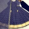 Launching New Party Wear Look Heavy Bandhej Print Faux Georgette Gown,Dupatta & Bottom S