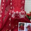 Cotton With Chikankari Embroidered