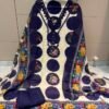 JAM PRINTED COTTON WITH LACES AND MIRROR