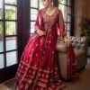 ENHANCE THE BEAUTY OF YOUR WARDROBE WITH THIS NEWLY LAUNCHED DESIGNER ANARKALI GOWN WITH ELEGANT DUPATTA