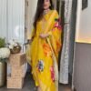 WOMEN PURE VISCOSE JACQUARD EMBROIDERED KURTA SETS