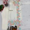 NEW DESIGNER WEAR HEAVY EMBROIDERY SEQUENCE WORK 3 PIS SUIT SET