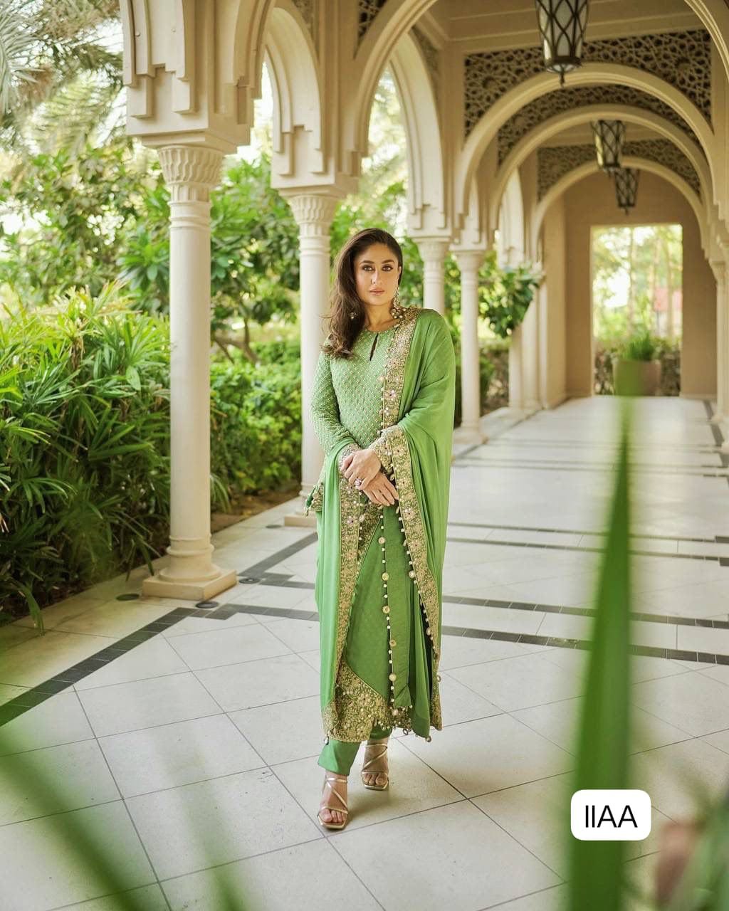 NEW READY TO WEAR COLLECTION 3 PIECE FANCY KURTI WITH BEAUTIFUL BOTTOM AND DUPATTA