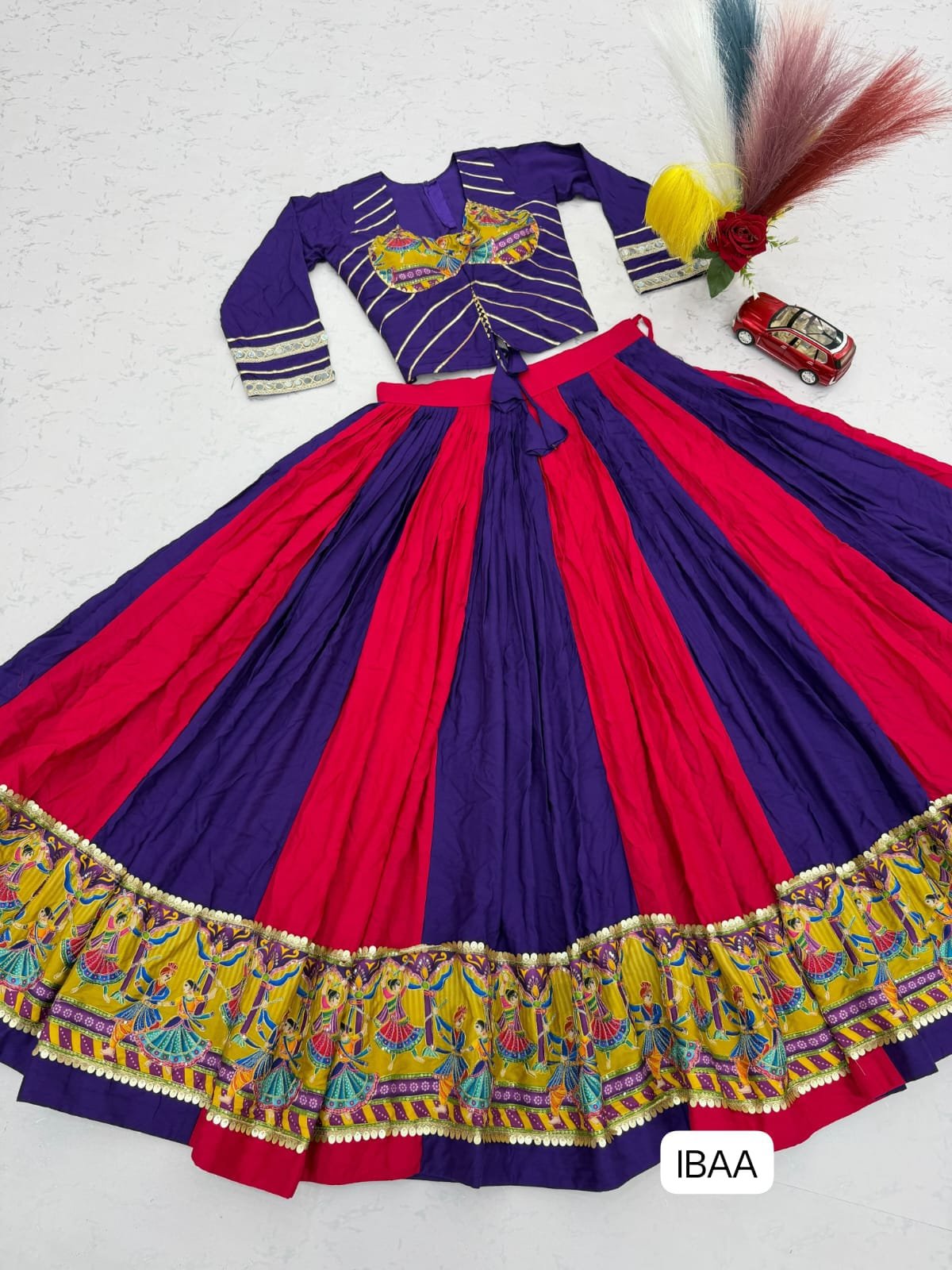 AK Creation is Launching Navratri Special Pure Cotton Lehenga Choli - Image 2