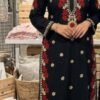 KURTI HEAVY RAYON COTTON FABRIC WID CHICKEN KARI STYLE EMBROIDERY WORK