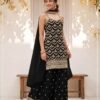 Heavy Chinon with Heavy Embroidered 3mm Sequence & Zari Work