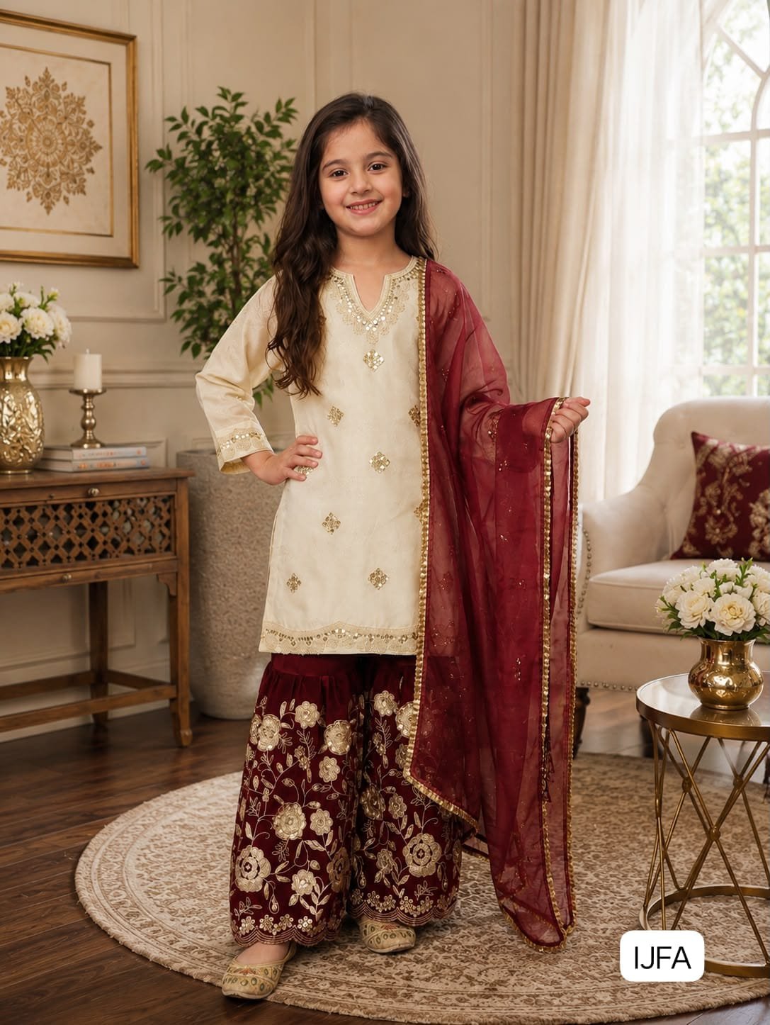 Introducing Our Latest Designer Ensemble in Premium Fendi Silk