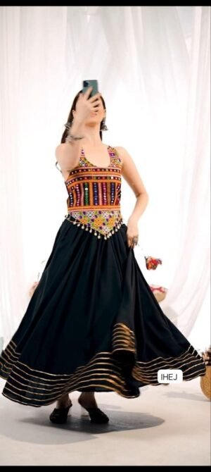 HERE, OUR EXCLUSIVE REAL MODELING LEHENGA CHOLI SET