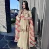 PRESERNTING NEW READY TO WEAR DESIGN HEAVY EMBROIDERY AND SEQUENCE WORK TOP - PLAZZO WITH  DUPATTA