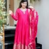 NEW ARRIVALS 2 COLOUR ANARKALI STYLE OUTFIT