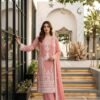 NEW DESIGNER  HEAVY EMBROIDERY CHINE SEQUENCE WORK 3 PIS SUIT SET