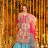 Rainbow Hued Heavy Wedding Kurta Set
