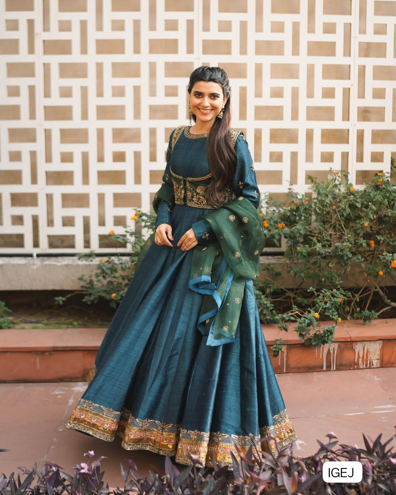 LAUNCHING NEW DESIGNER ANARKALI GOWN WITH JACKAT