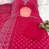 PURE MUL COTTON KURTI WITH PANT WITH MATCHING DUPPATA 