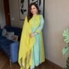 Đěsigner Festival Special Pure Mul Chanderi With Jequard Wiving Lagadi Duppata  & Pent Suit Set