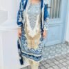 A graceful and stylish suit set crafted in soft Berry Silk fabric, designed to give a rich and elegant ethnic look